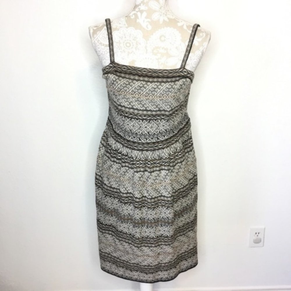 Peruvian Connection Dress Knit Thin Strap Med d317